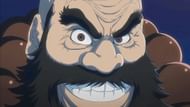 Hyosube Ichibei confronting Yhwach as shown in the anime (Image via Studio Pierrot)